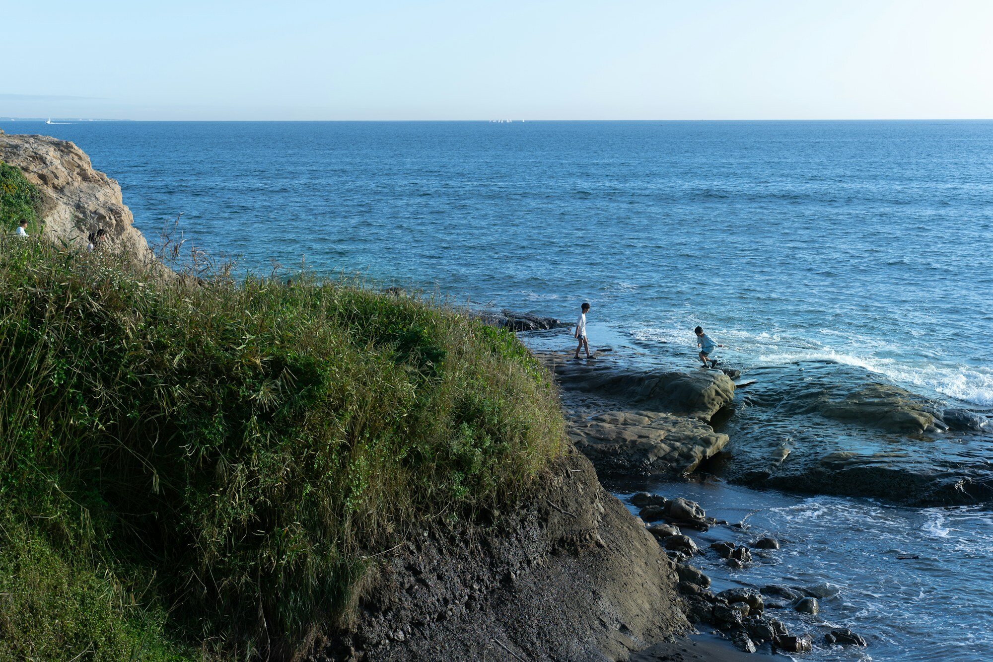 Côte de Kamakura pour une excursion familiale sur le littoral d’Enoshima