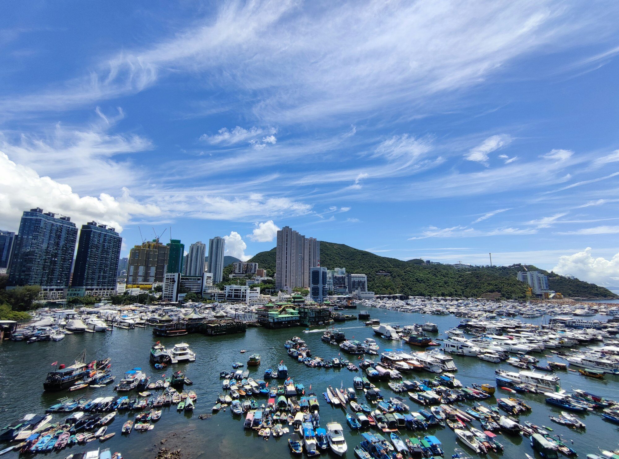Le port d’Aberdeen, près d’Ocean Park, comme option pour une journée en famille à Hong Kong