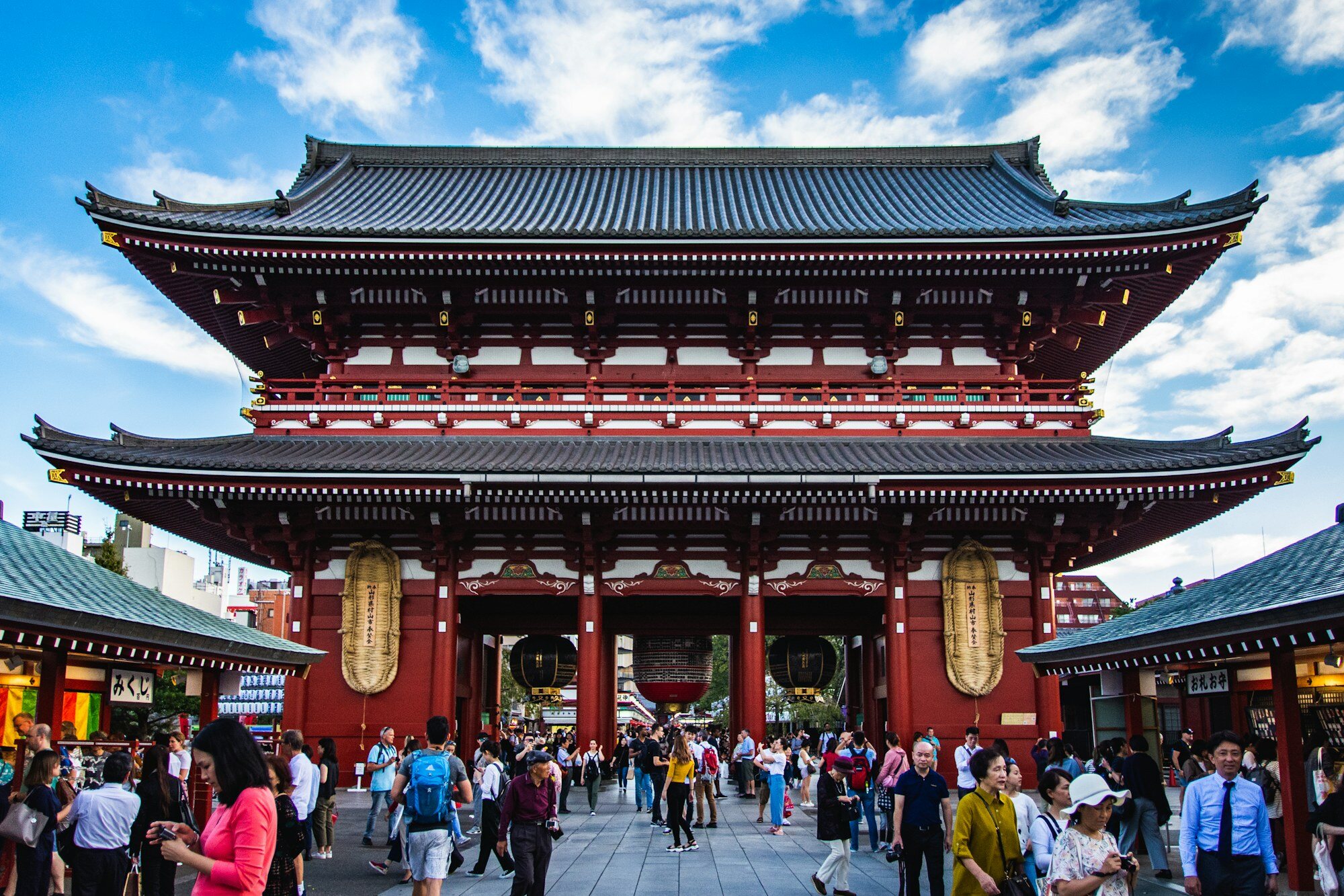 東東京散策日の浅草・浅草寺参道