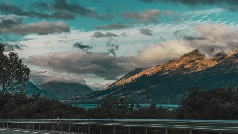 Percorso panoramico della laguna di Glenorchy