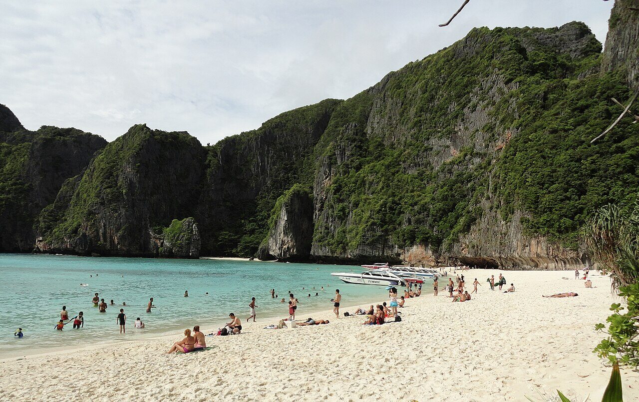 天堂般的海滩景色
