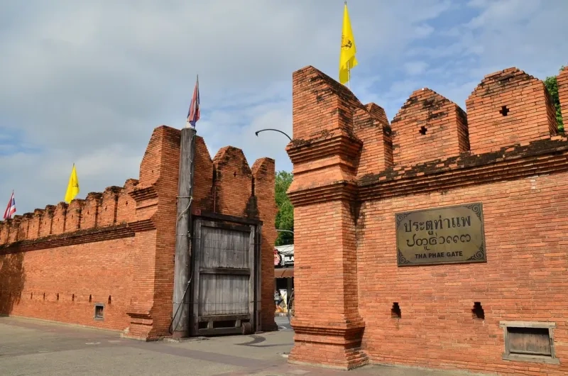 Brama Tha Phae w Chiang Mai