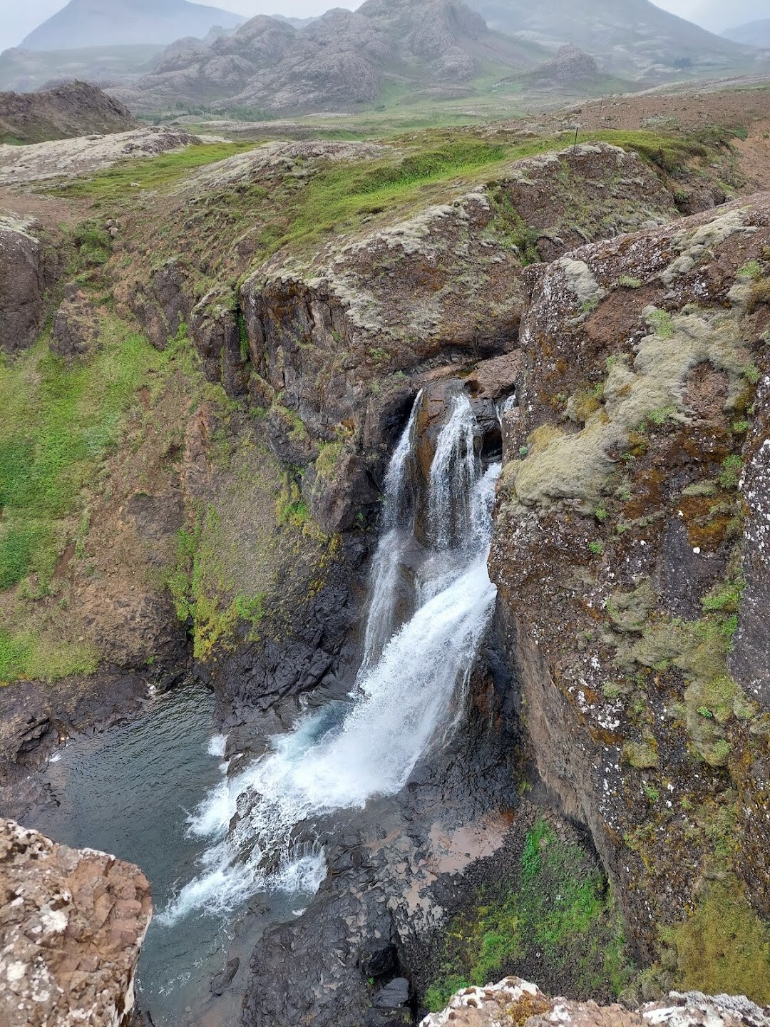 Hraunfossar Waterfalls