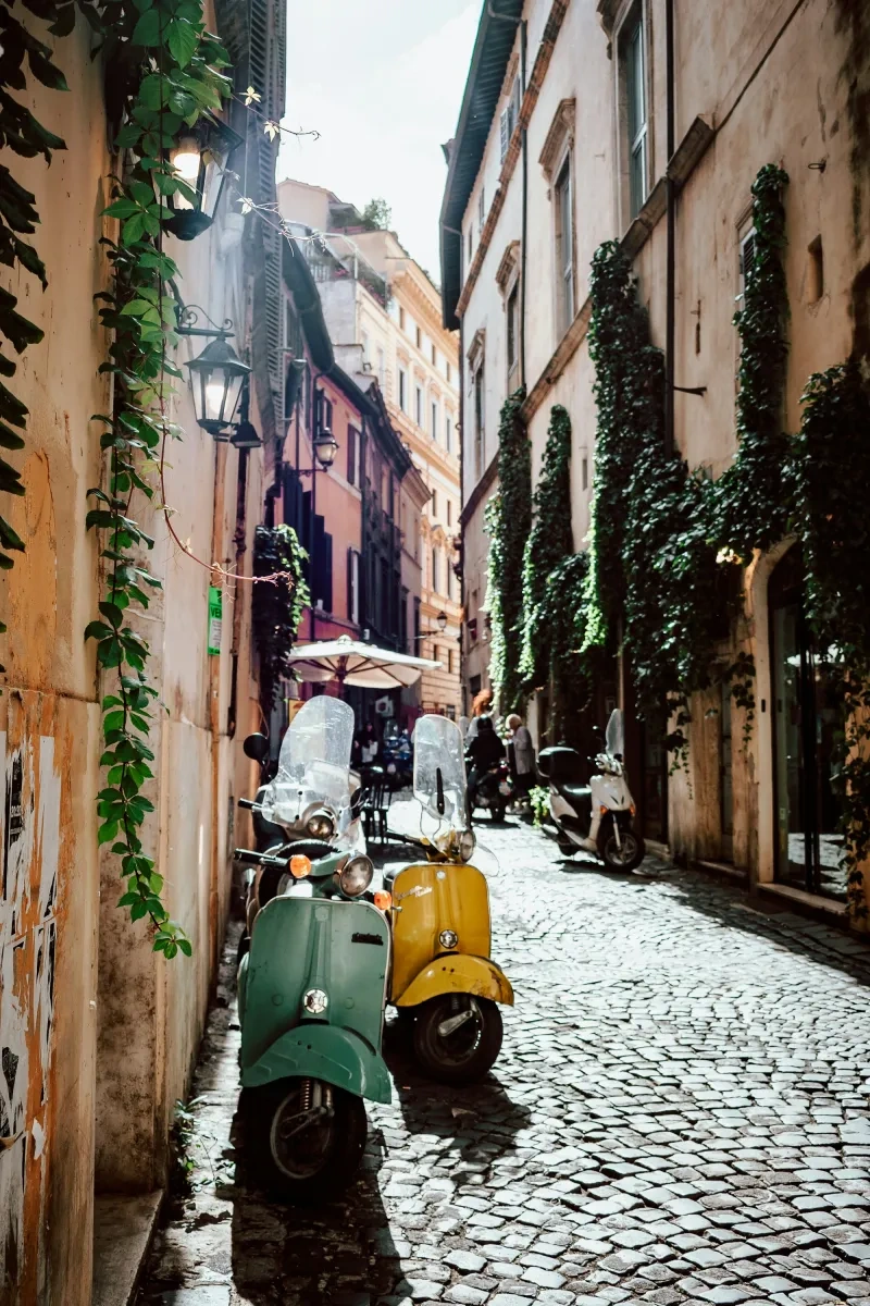 Quartier du Trastevere à Rome