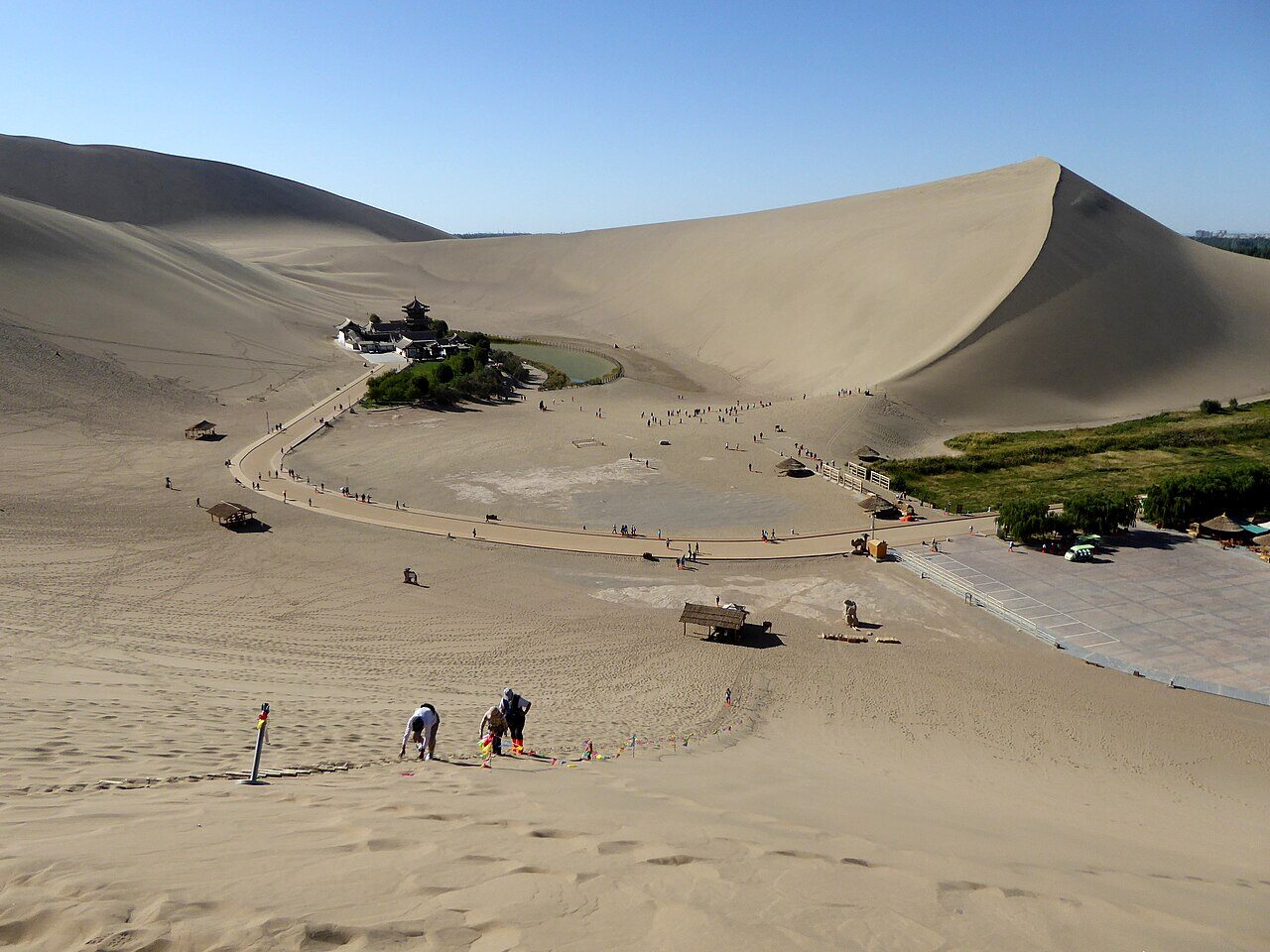 Ming Sha Mountain and Crescent Moon Spring