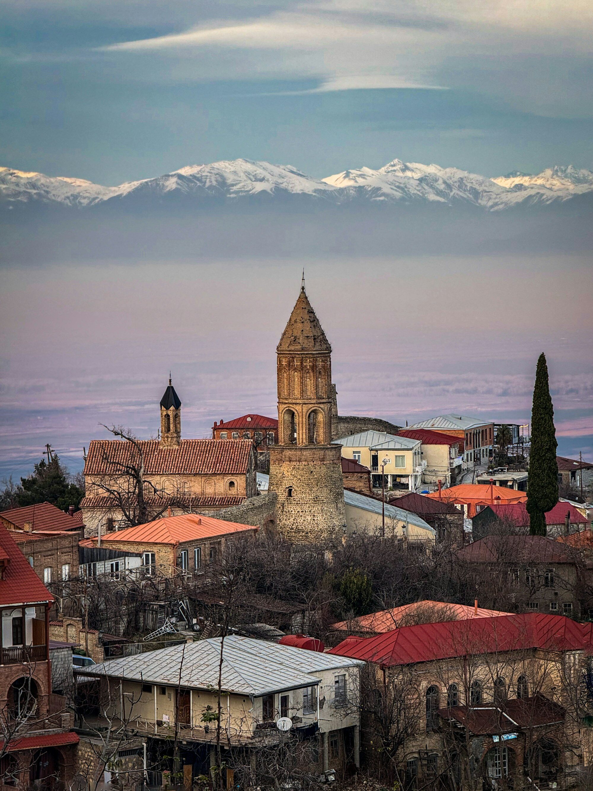 Mestia Bell Tower and Historic Tower Group